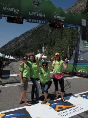 Tour of Utah race volunteers